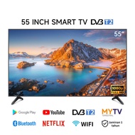 Jeaansp 55 65 Inch Smart TV Android 14.0 75 85 Inch UHD Google TV DVB-T2 4K TV Netflix/YouTube/Googl