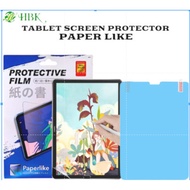 PAPER LIKE TABLET PROTECTOR TECNO MEGA PAD PRO 12 11 INFINIX X PAD 11 20 PRO TECHLIFE PAD PLUS