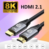 8K Ultra HDR HDMI 2.1 8K60hz 4K120hz 48Gbps HDMI Male To HDMI Male Cable For Laptop Xbox360 Monitor