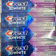 [US Crest] Crest 3D White toothpaste, US product, 104G