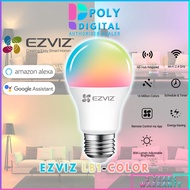 Ezviz LB1 Color Dimmable WiFi LED Bulb E27 8W Energy Saving Smart MultiColor Light Bulb 806-Lumen LE