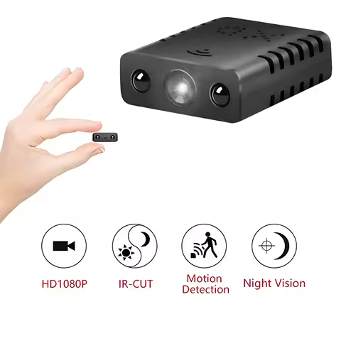 1080P HD Mini Camera WIFI Smart Home Security Protection Smallest Invisible Cam Night Vision IP Body