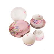 Vantage Set Pinggan Mangkuk Makan Malam 15 / 20 Unit Roseberry