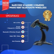 R8BT PRJ888 Wireless Bluetooth 2D Iware Barcode Scanner + Stand Holder Brand Iware R8BT Barcode Scan