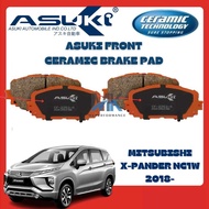 ASUKI Front Ceramic Brake Pad Mitsubishi X-pender NC1W 2018> Suzuki Vitara Apk416 Spare Part CF-6168