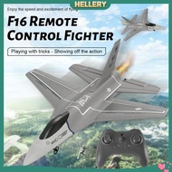 [HellerySG] RC Plane Remote Control Airplane Ready to Fly Controlled Toy Airplane RC F16 Fighter Jet