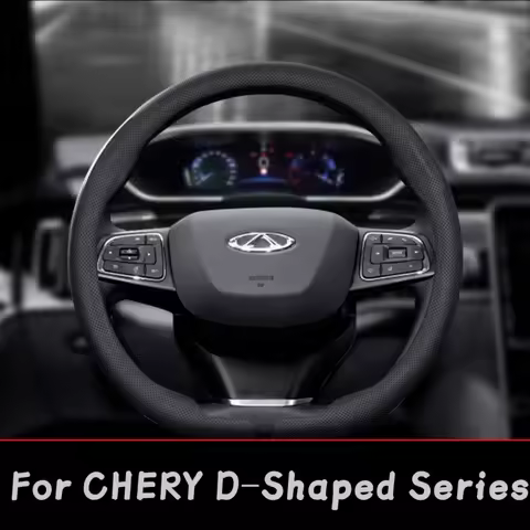 Update Car steering wheel cover, Microfiber Leather, For Chery Tiggo 8 L 7 8 9 Plus Pro Max Omoda C5