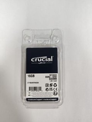 英睿達 Crucial 筆記本內存條 SODIMM DDR4 16G 3200Mhz CT16G4SFRA32A 1.2V 1RX8