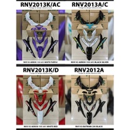 RAPIDO VELOZI Cover Set YAMAHA Aerox-155 Nvx V2 Black Silver Night Flash Grey White Red Coverset Sti