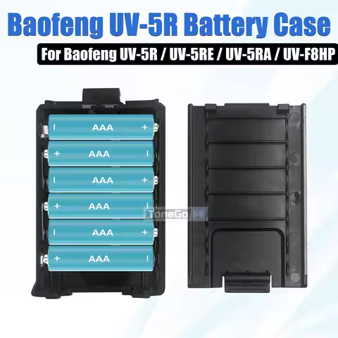 Baofeng UV-5R Battery Case BL-5 AAA batteries Shell Extended AA Battery Housing for GT-5R DM-5R UV-5
