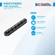 VENTION KBRB0 Manager Soft Silicone Elastic 3 Slot 5 Slot Multifunction Cable 1 pcs