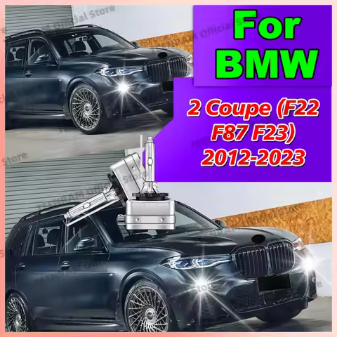 2x HID Xenon Headlights D1S 6000K 8000K 10000K For BMW 2 Coupe (F22 F87 F23) 2012 2013 2014 2015-202