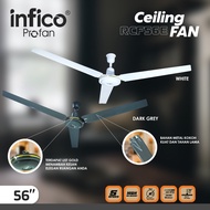 Kipas Angin Gantung 56 Inch Infico RCF56E Ceiling Fan Plafon Besar Jumbo 75 Watt - PUTIH