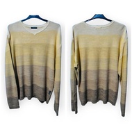 Knitwear rajut Gradasi Casual Second Branded Mvio Korea L - XL a1
