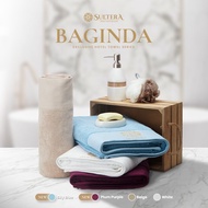 Sultera BEIGE- Bath Towel Tuala Mandi Baginda Hotel Towel Tuala Hotel Ready Stock