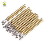 [XFD]  100Pcs P75-E2/E3 spring test probe pogo pin 1.3/1.5mm conical head 1.0mm thimble [hot sale]