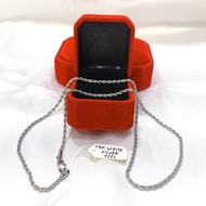 Ongpin Gold 925 Silver Italy Chain ROPE CHAIN 925 Silver Necklace - Non-Tarnish Accessories - Origin