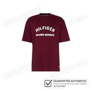 TOMMY HILFIGER  รุ่น TOMMY HILFIGER X SHAWN MENDES ARCHIVE FIT T-SHIRT CODE: MW31189 XJS เสื้อยืด เส