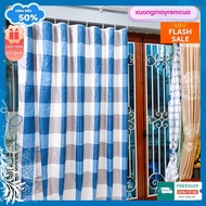 Rido Sunshaded Room Partition Curtains Dimensions 2m wide, 1m8 high with Hooks