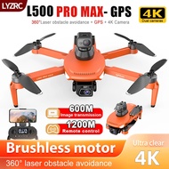 L500 PRO MAX GPS Drone with 4K ESC HD Dual Camera  EIS anti-shake 360° Obstacle Avoidance Brushless 