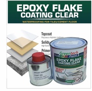 1L / Wp FLAKE CLEAR COAT FOR CLEAR EPOXY / BASE Coating FOR CLEAR COLOURS / GREENTECH