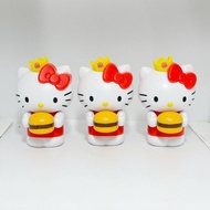 2026 New Style Genuine Hello Kitty Sanrio and Burger King Joint Figure Figure Crown kt Hollow uuu5.2