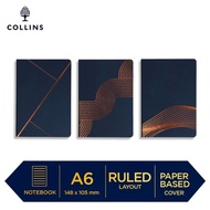 Collins Notebook Vanguard A6 Ruled Agenda Journal Planner Journal