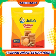 JULIE'S Peanut Butter Sandwich Biscuit Biskut Mentega Kacang 360g 12Packs HALAL