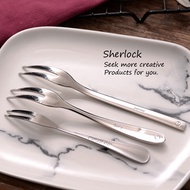 Fruit fork export Germany yayoda stainless steel fruit dessert fork biscotti fork