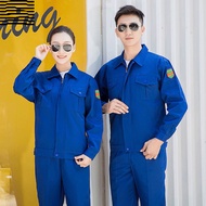 Workwear Set Acid-Alkali-Proof Anti-Static Long-Sleeved Set Workshop Acid-Alkali Chemical Workwear 4