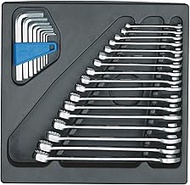 GEDORE 1500 ES-7 Combination Spanner Set in 2/3 Es Module 1 Piece