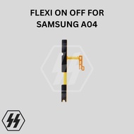 TOMBOL Flexible Power Button Samsung A04 Flexible Cable On Off Button Power Switch