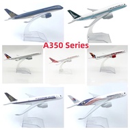 FW 16CM Airbus A350 Aircraft Model Alloy Metal Diecast Airplane Toy  Children Kids Gift A350 Series 