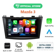 Eonon Mazda 3 Android 13 Android Player 6+64G Apple CarPlay Android Auto QLED DSP M3BLA12S M3BKA12S
