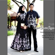Baju Couple Batik | Gamis Batik Sarimbit | Baju pesta Gaun pesta