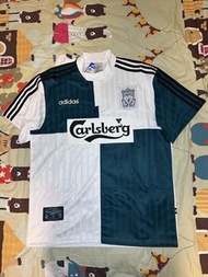 Adidas 1995 Liverpool retro away jersey Size A/XL 利物浦作客復古球衣