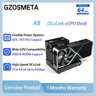 GZOSMETA A8 Model OCuLink eGPU Dock External Graphics Card Dock PCIe 4.0 x4 ATX/SFX PSU Support