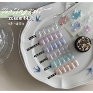 燕翎 adhere 仙粉膏 锦素材膏日式仙粉人鱼姬软泥膏布灵泥-5G Nail Art Gel Nail Polish Gel glitter