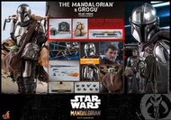 全新 散件 hottoys TMS052 Mandalorian & Grogu deluxe 行李包 頭雕