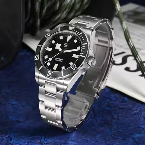 Watchdives WD1969 Sun Textured Fashion Quartz Wristwatches VH31 Sapphire 200M Waterproof Luxury Watc
