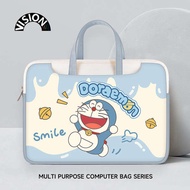bag laptop bag VISION Doraemon Laptop Bag Portable for Apple macbook15 Point 6 Inch New Air13.3 Huawei matebook Lenovo Women's 14 Inner Bag Pro Protective Cover