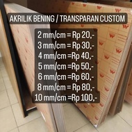 AKRILIK 2mm Custom