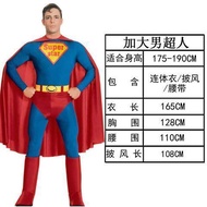 Halloween Costume cos Adult Superman Costume Male Female Spiderman Batman Captain America Muscle Per
