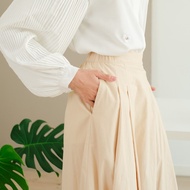 Zoya HENCE Skirt - Women's Plain Maxi Skirt - Masato Linen Material