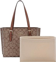 Bag Organizer for Coach Mollie Tote (Set of 2)|Handmade Custom Bag Insert|2mm Felt Bag Liner|Women Handbag Shaper