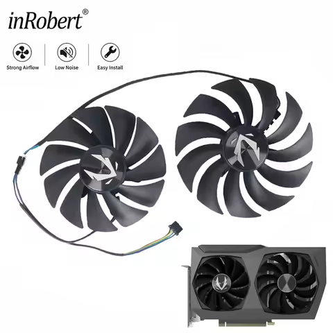 For ZOTAC GAMING GeForce RTX 3070 Twin Edge OC 88MM 100MM GA92S2U RTX3070 Graphics Card Replacement 