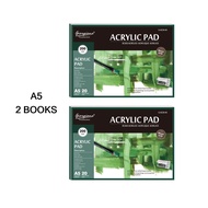 Rex TT Giorgione A3/A4/A5 Premium Acrylic Pad 20 Sheets Painting & Drawing Pad with Thick 200G Paper