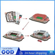 DIY 3D Soccer Stadium Puzzle Anfield Stanford Munich Soccer famous European club Stadium model