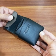 Genuine Leather Origami Wallet Stitchless Wallet Edc Wallet