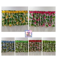 jeremie half/lababo curtain 58x32 inches